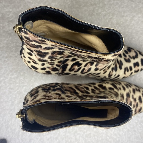 Jimmy Choo Leopard Print Pony Hair Heeled Boots (IT 36 / US 6) - Picture 7 of 10